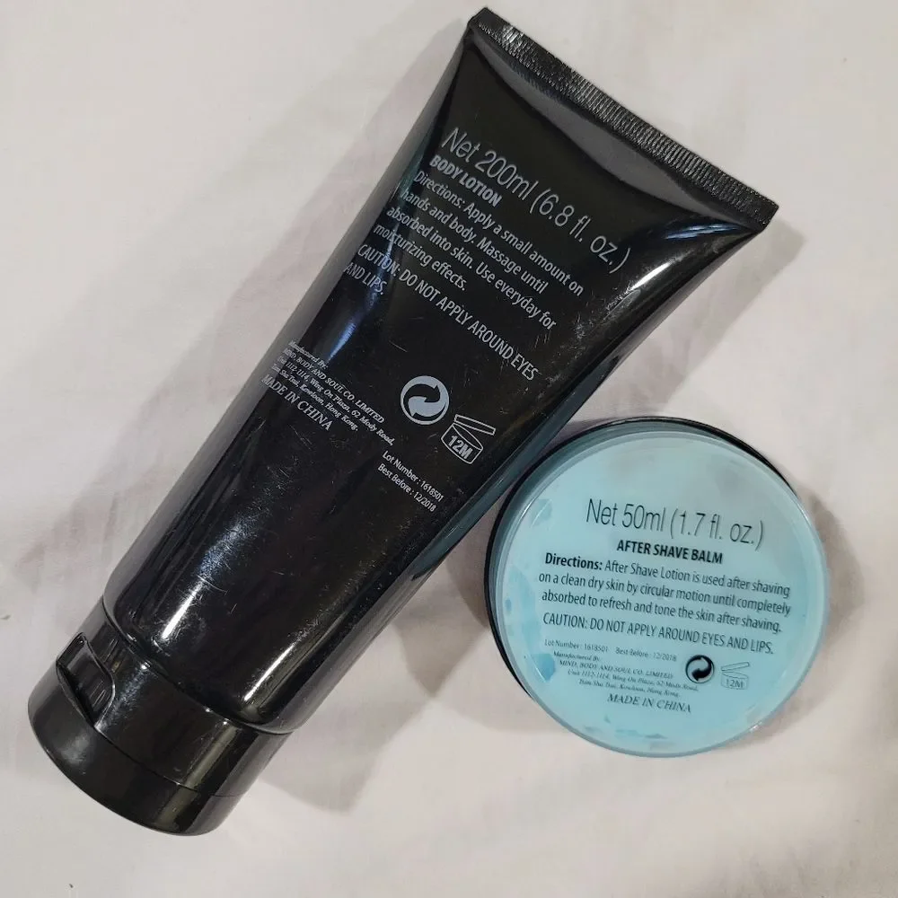 Mind Body Soul Mens Body Lotion & After Shave Balm